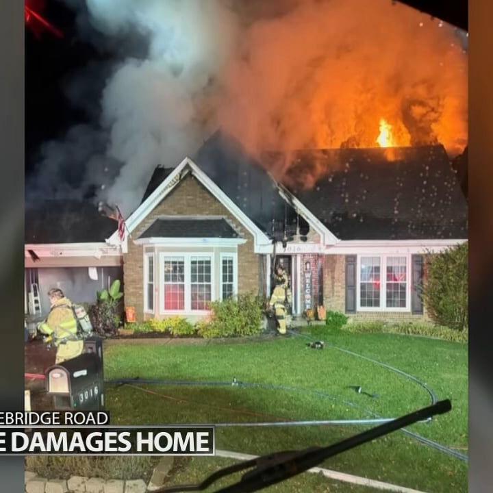 No injuries after chimney malfunction sparks house fire in east Louisville